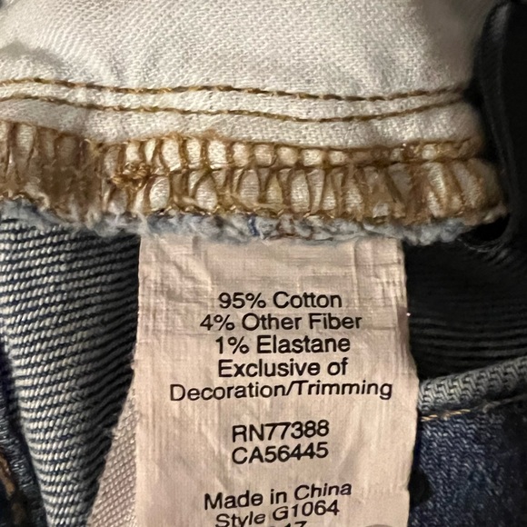 Madewell Womens High Rise Denim Shorts Size 27 Button Fly Medium Wash Raw Hem - Picture 6 of 7